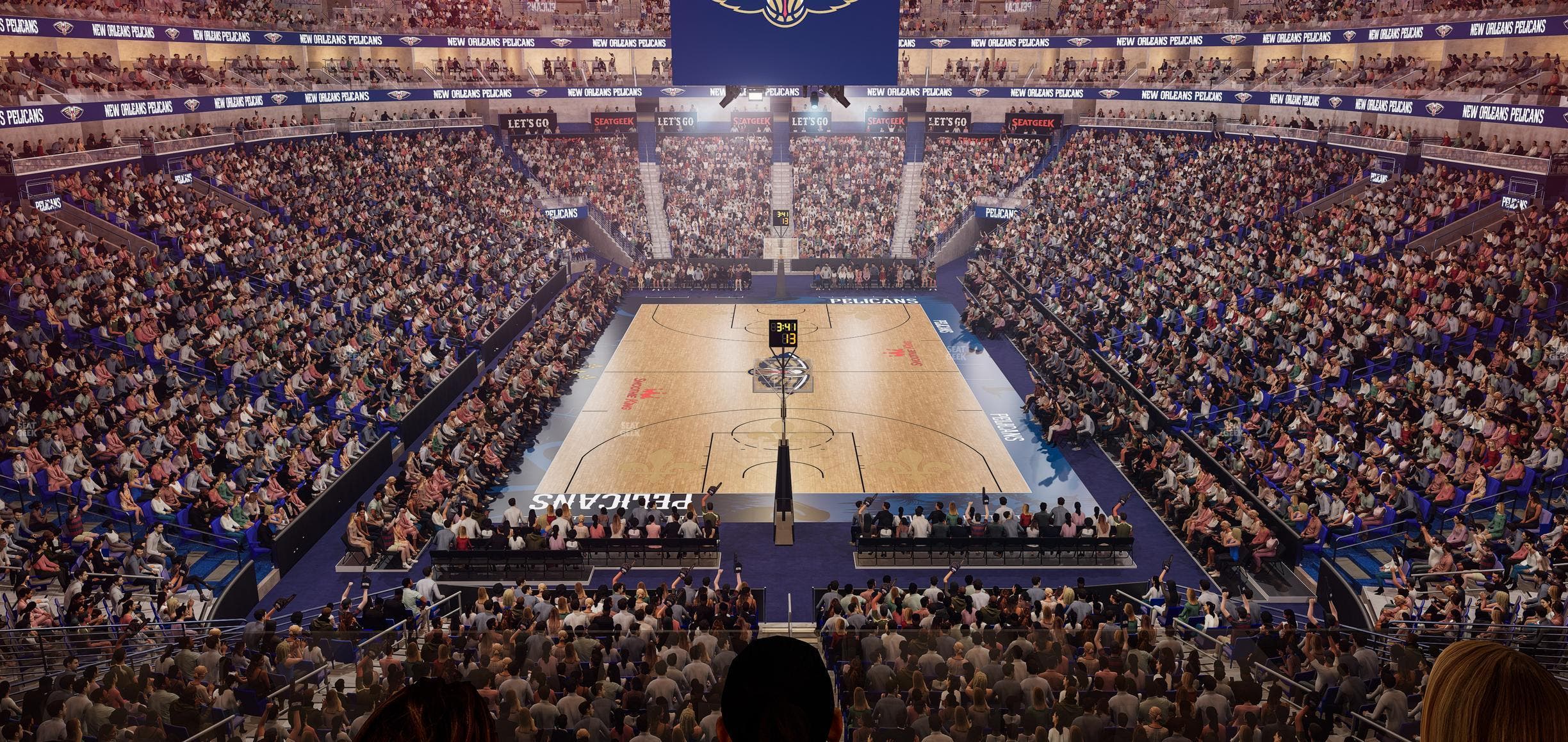 Smoothie King Center - Section Hub Club Seat View