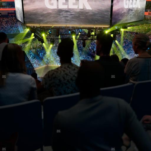 Smoothie King Center - Section Hub Club Seat View