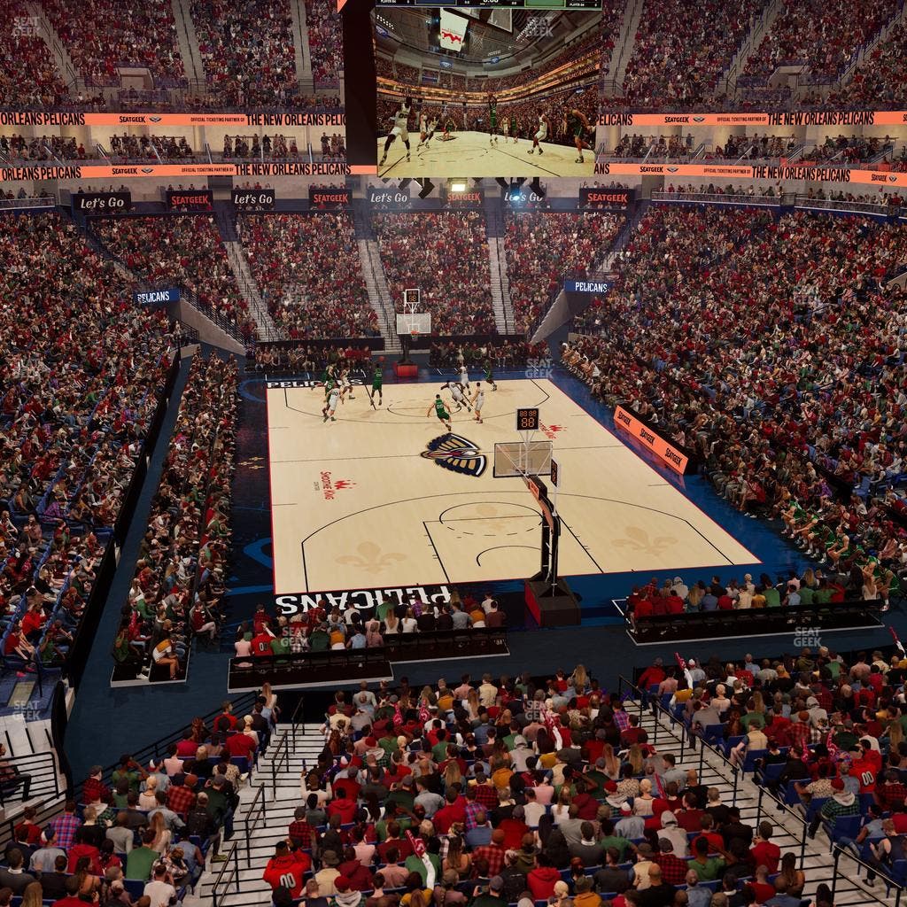 Smoothie King Center - Section Hub Club Seat View