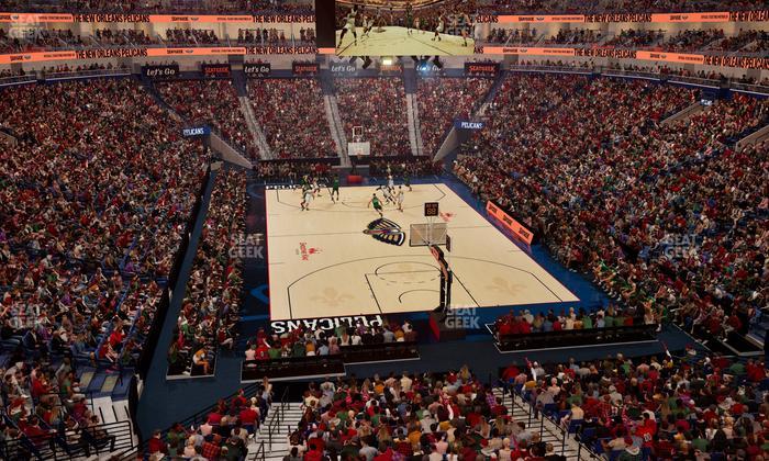 Smoothie King Center - Section Hub Club Seat View