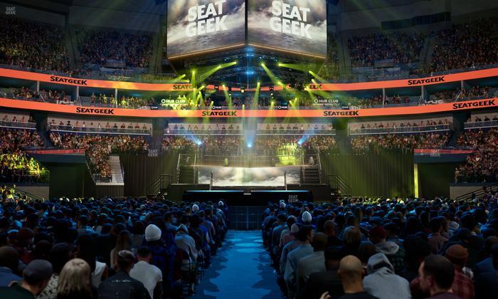 Smoothie King Center - Section Mixer Seat View