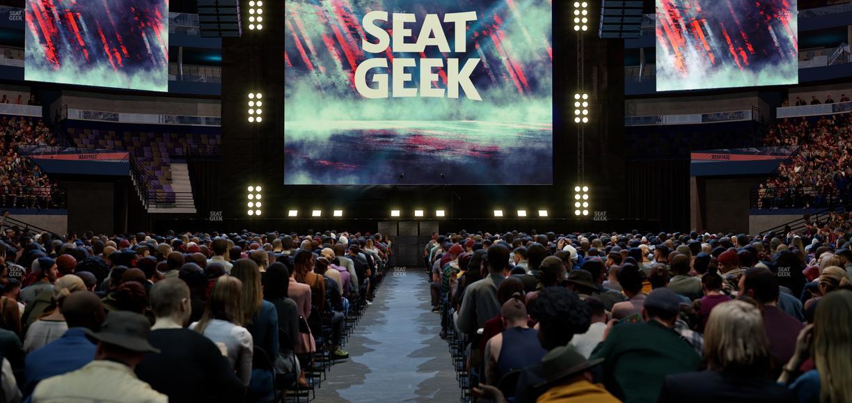 Smoothie King Center - Section Mixer Seat View