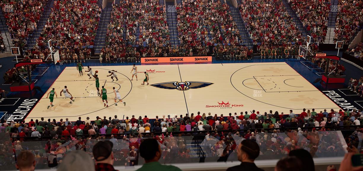 Smoothie King Center - Section Suite 201 Seat View