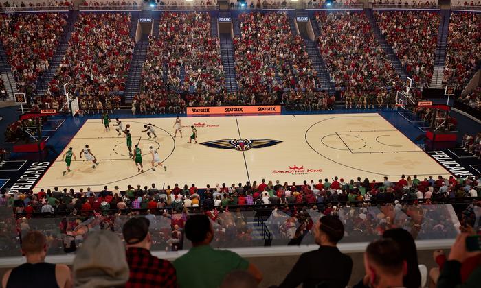 Smoothie King Center - Section Suite 201 Seat View