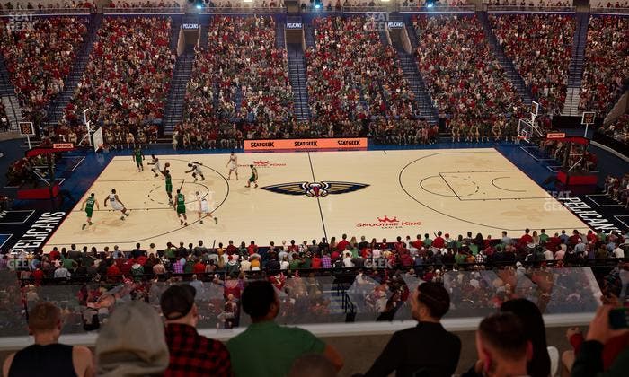 Smoothie King Center - Section Suite 201 Seat View