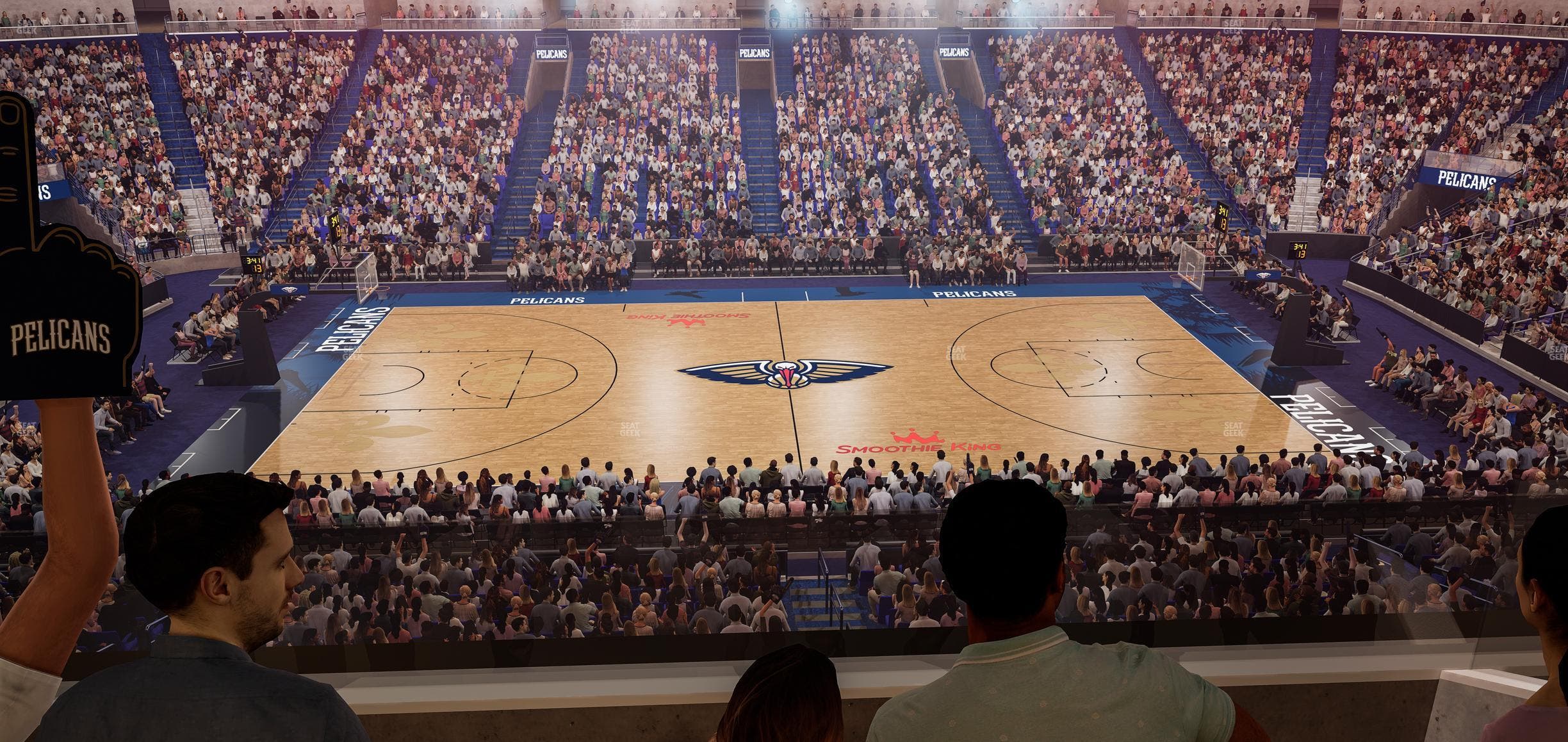 Smoothie King Center - Section Suite 201 Seat View
