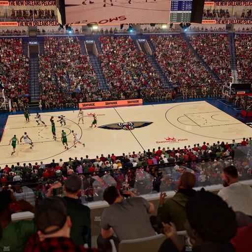 Smoothie King Center - Section Suite 202 Seat View