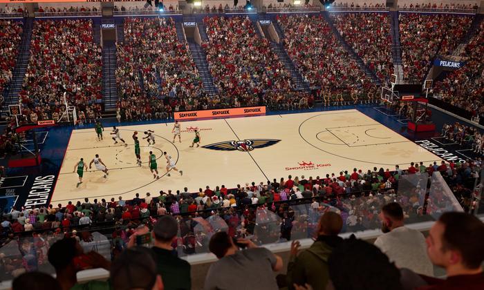 Smoothie King Center - Section Suite 202 Seat View