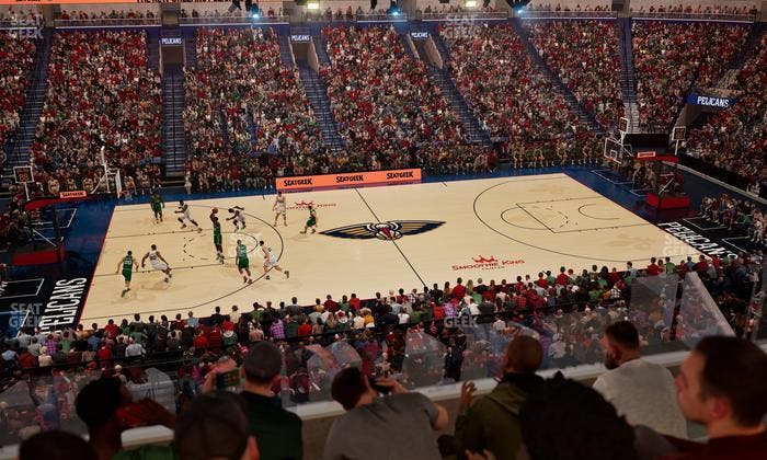Smoothie King Center - Section Suite 202 Seat View