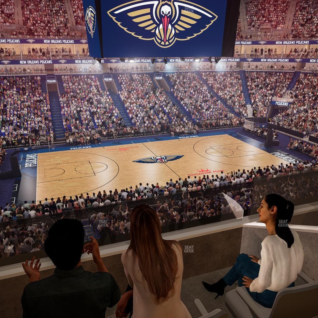 Smoothie King Center - Section Suite 203 Seat View