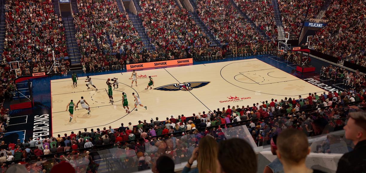 Smoothie King Center - Section Suite 203 Seat View
