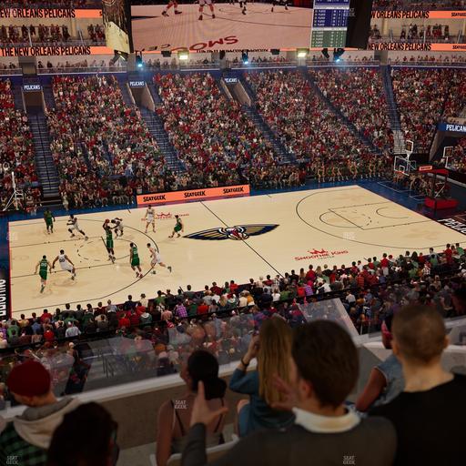 Smoothie King Center - Section Suite 203 Seat View