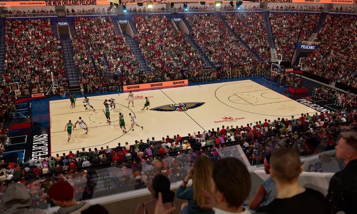 Smoothie King Center - Section Suite 203 Seat View