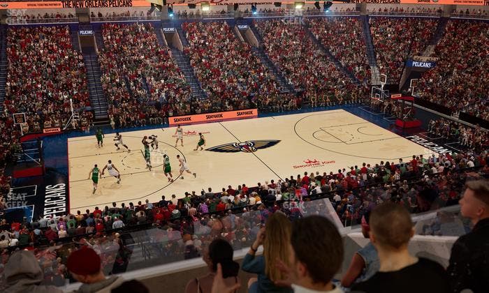 Smoothie King Center - Section Suite 203 Seat View