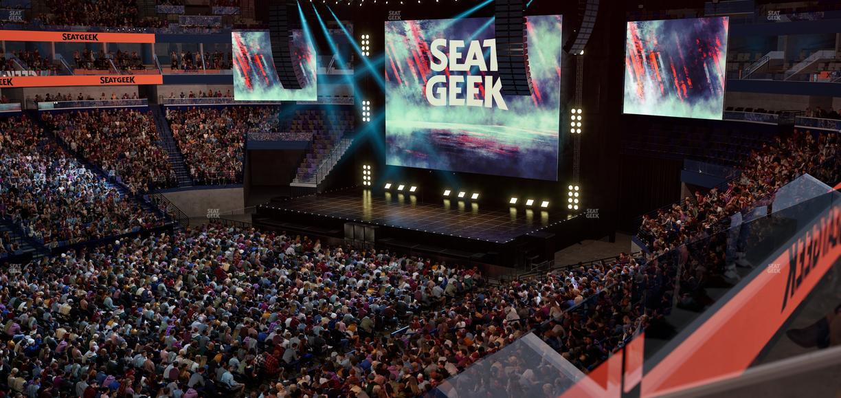 Smoothie King Center - Section Suite 203 Seat View