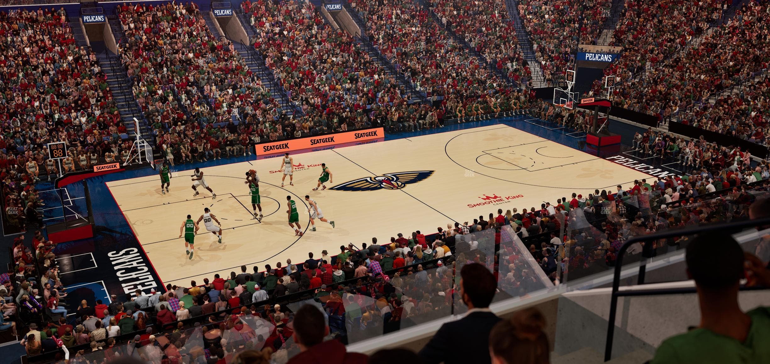 Smoothie King Center - Section Suite 204 Seat View