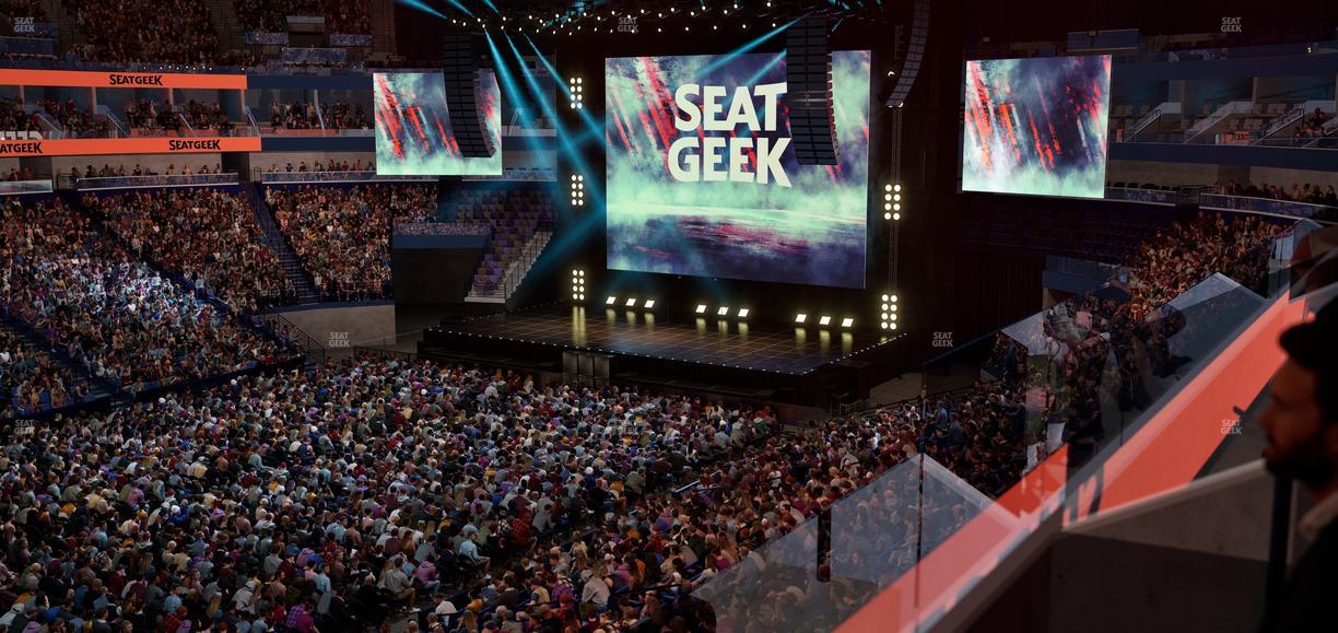 Smoothie King Center - Section Suite 204 Seat View