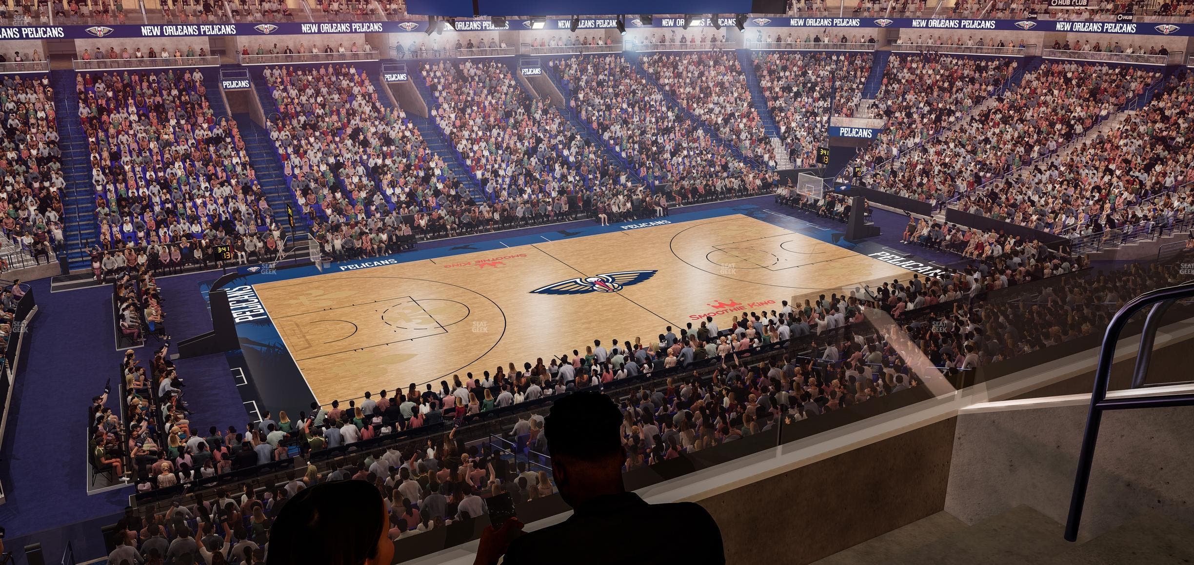 Smoothie King Center - Section Suite 204 Seat View