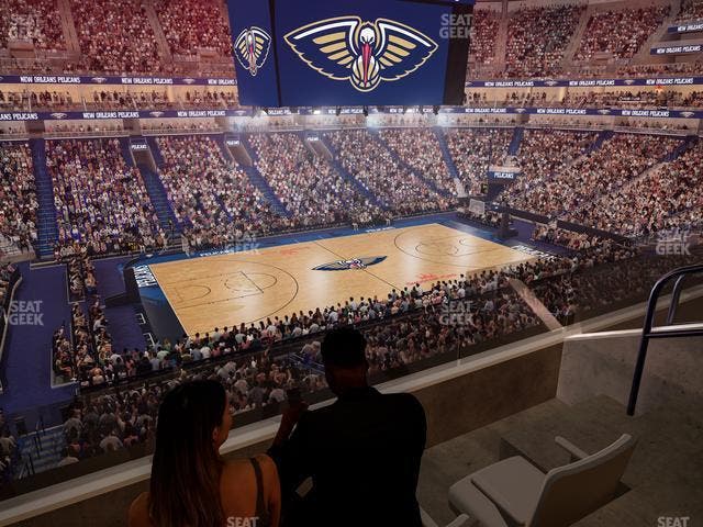 Smoothie King Center - Section Suite 204 Seat View
