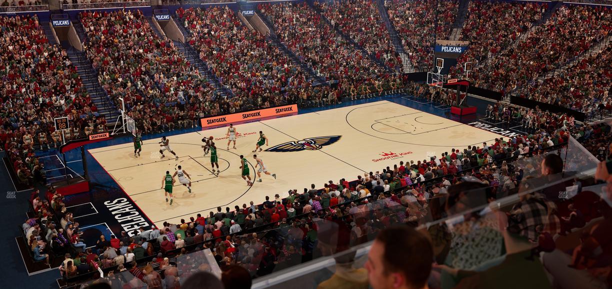 Smoothie King Center - Section Suite 205 Seat View