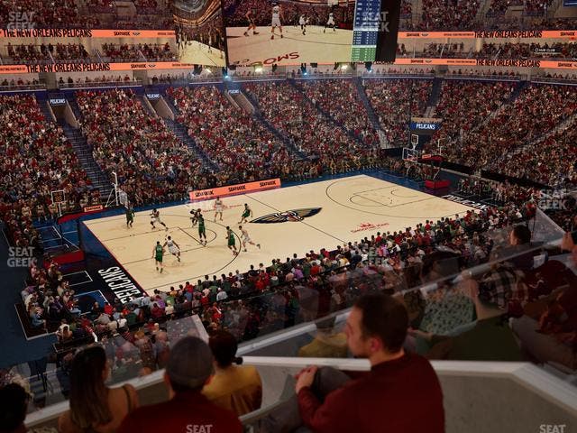 Smoothie King Center - Section Suite 205 Seat View