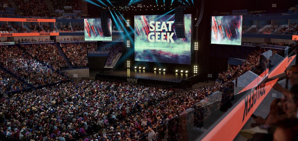 Smoothie King Center - Section Suite 205 Seat View