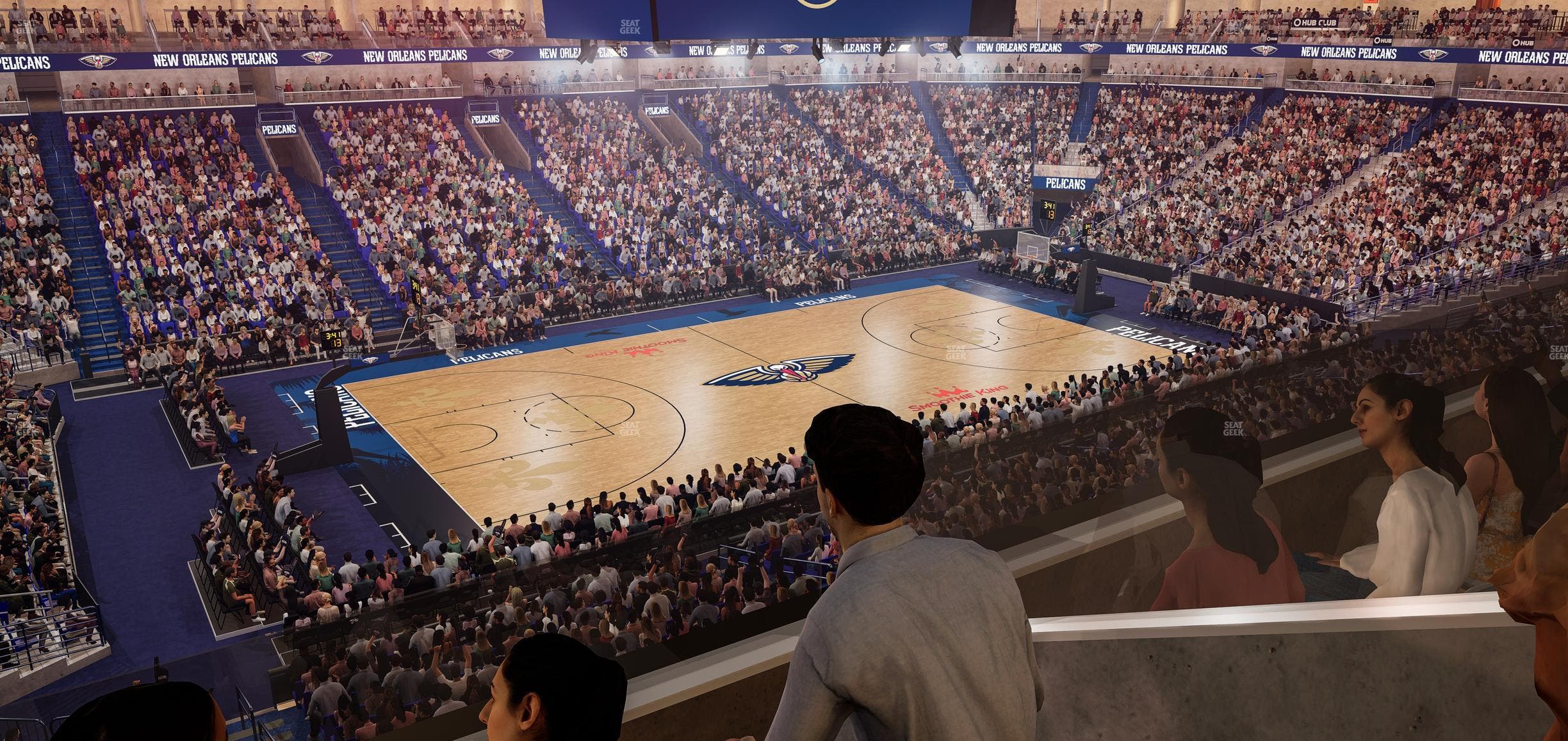 Smoothie King Center - Section Suite 205 Seat View