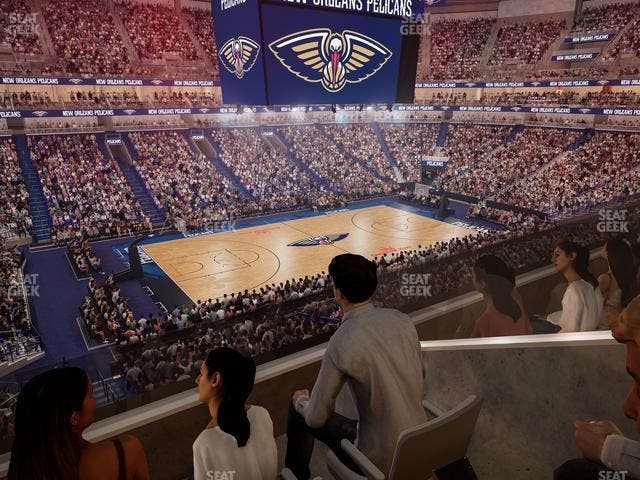 Smoothie King Center - Section Suite 205 Seat View