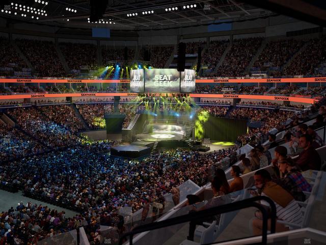 Smoothie King Center - Section Suite 206 Seat View