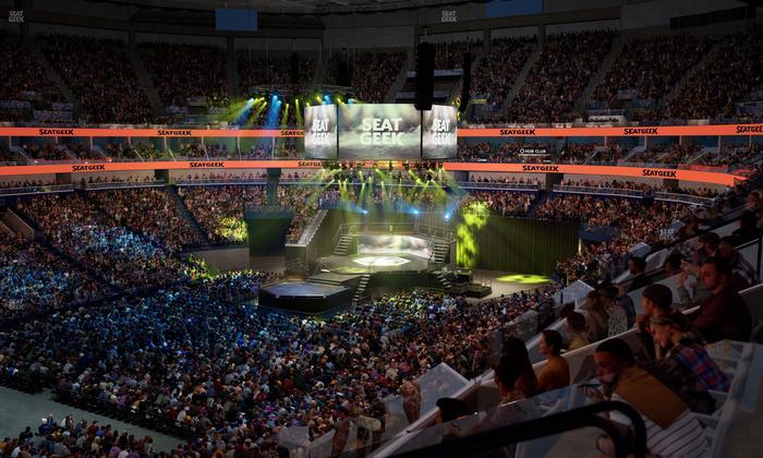 Smoothie King Center - Section Suite 206 Seat View