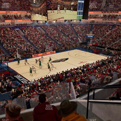 Smoothie King Center - Section Suite 206 Seat View