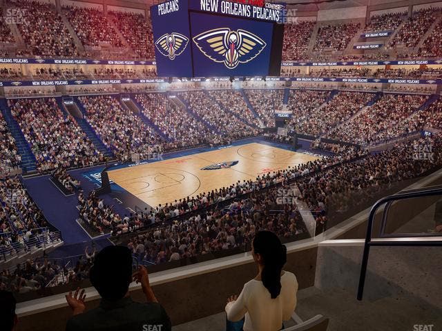 Smoothie King Center - Section Suite 206 Seat View