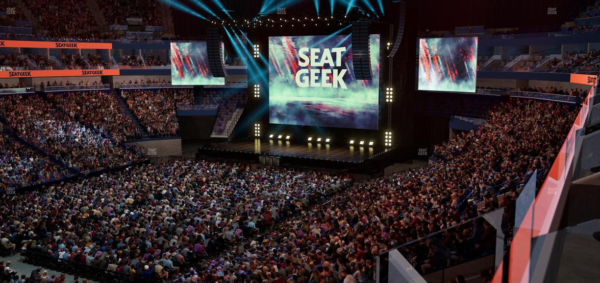 Smoothie King Center - Section Suite 206 Seat View