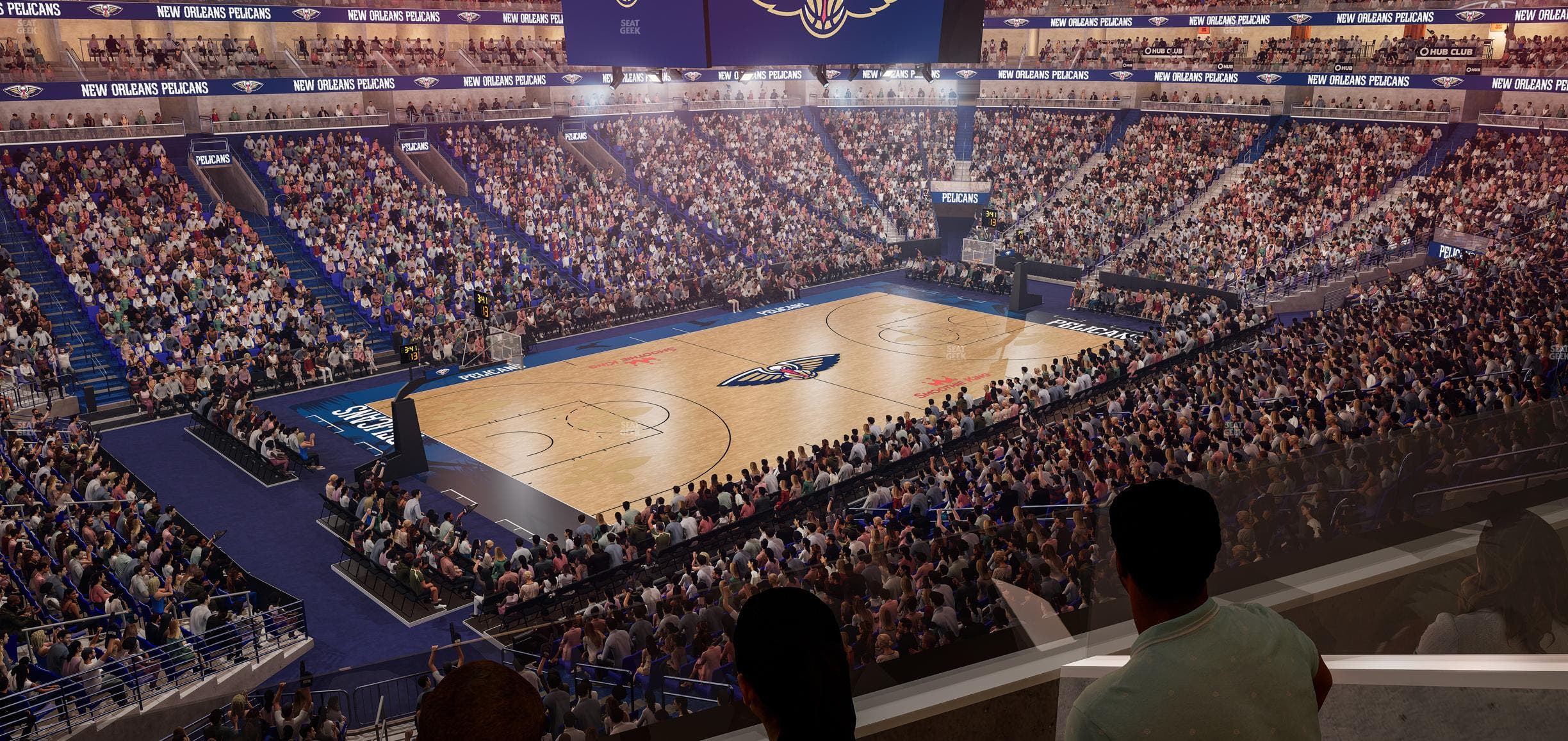 Smoothie King Center - Section Suite 207 Seat View