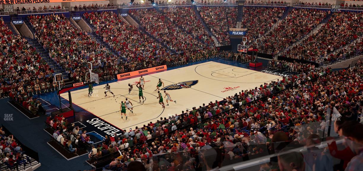 Smoothie King Center - Section Suite 207 Seat View