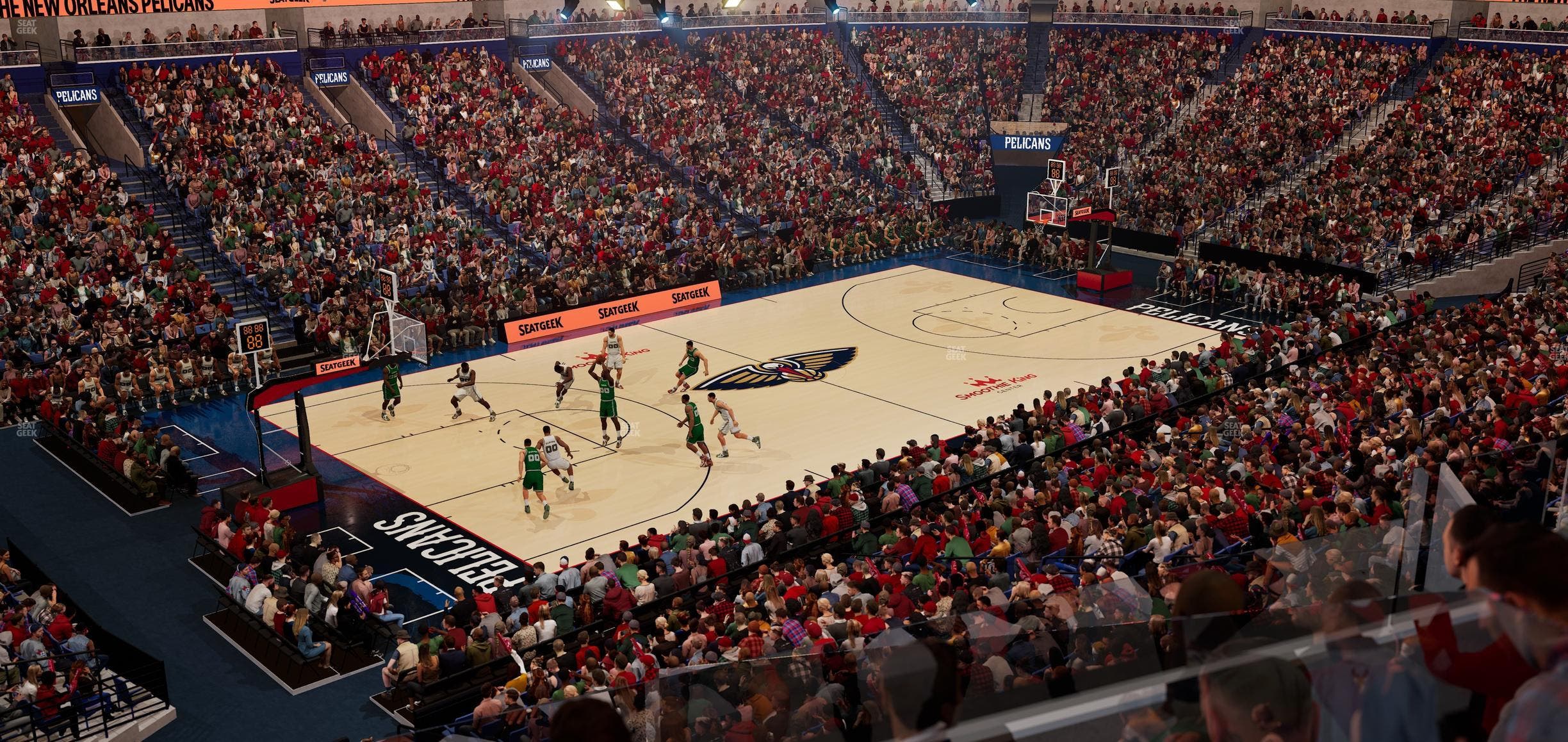 Smoothie King Center - Section Suite 207 Seat View