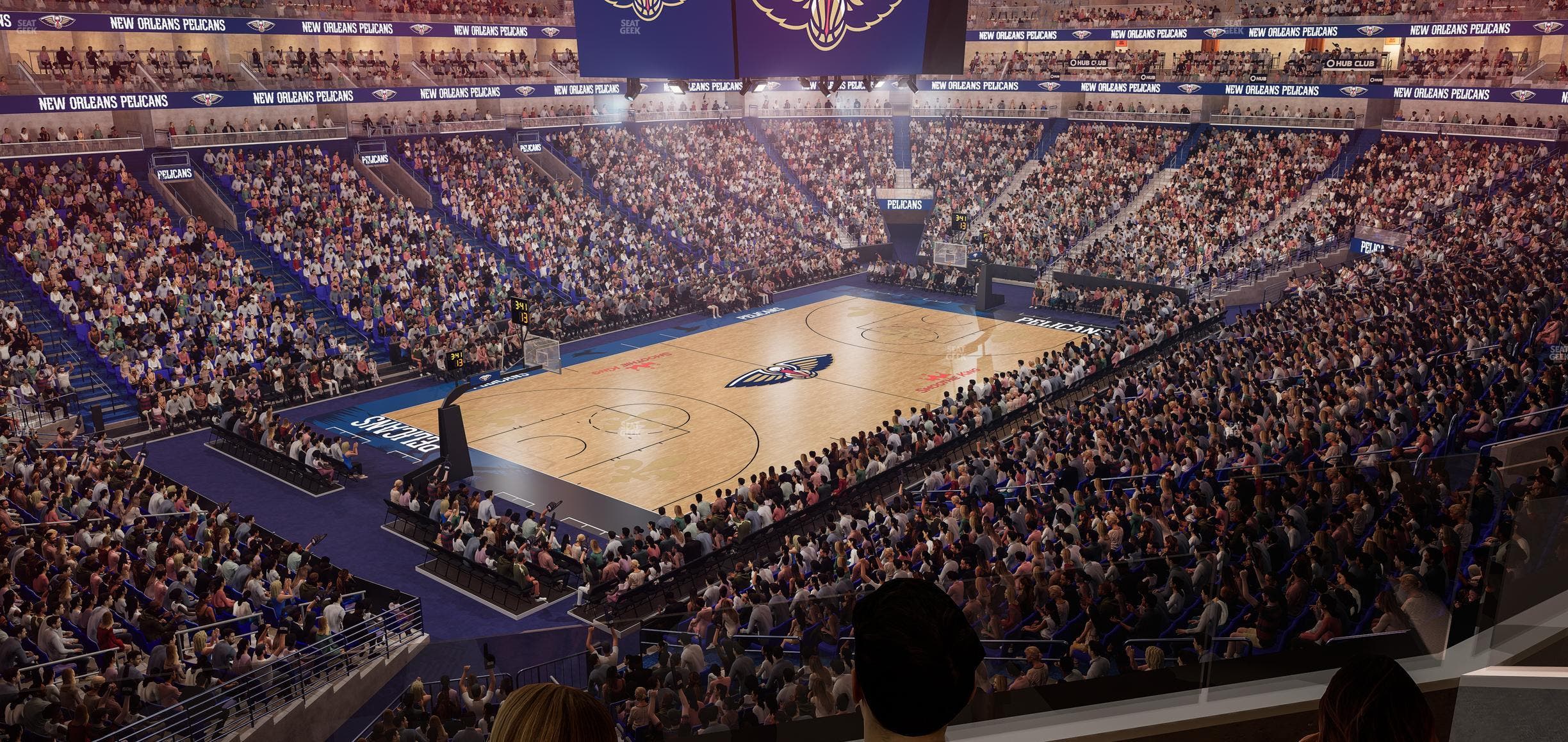 Smoothie King Center - Section Suite 208 Seat View