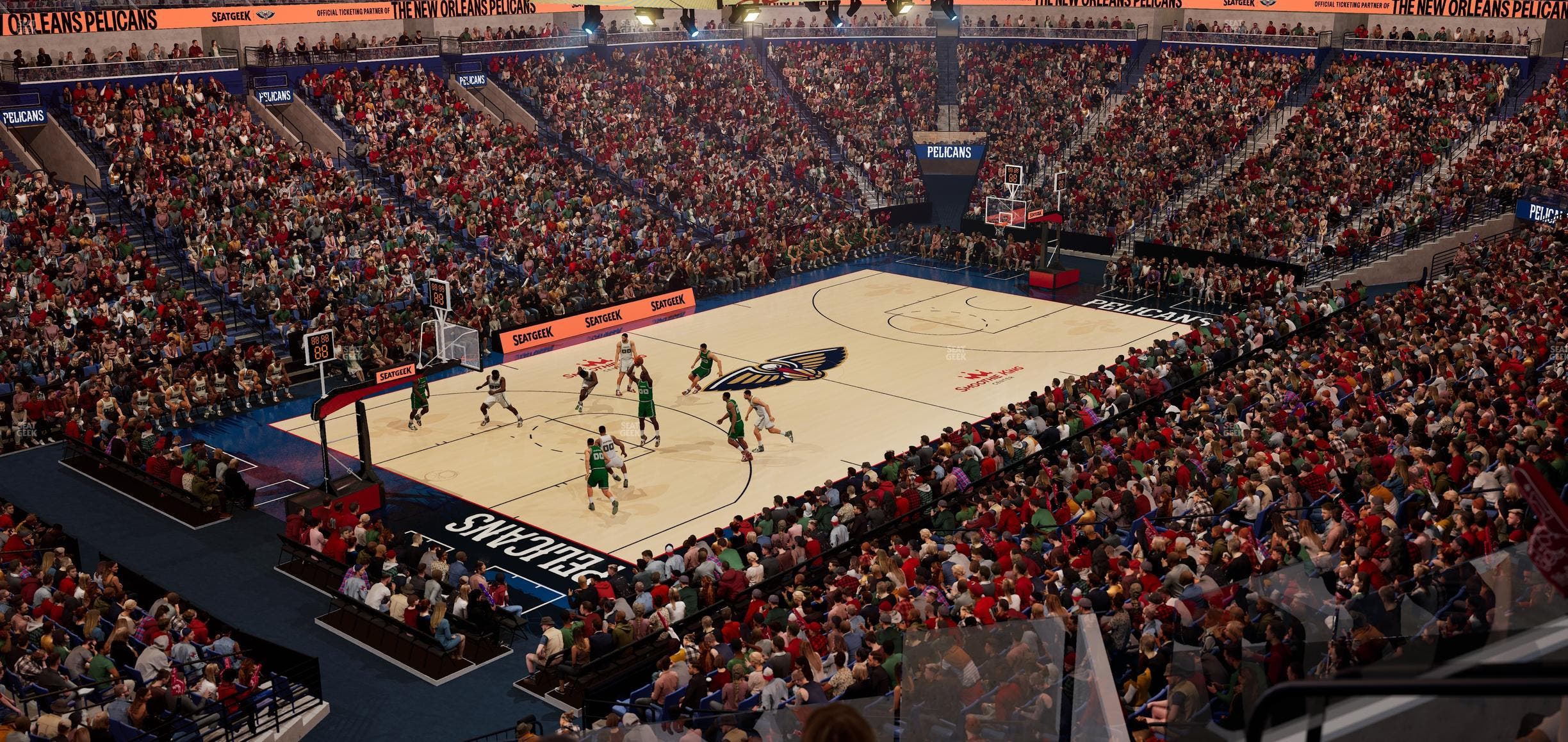 Smoothie King Center - Section Suite 208 Seat View