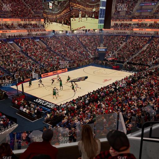 Smoothie King Center - Section Suite 208 Seat View