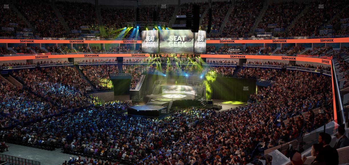 Smoothie King Center - Section Suite 208 Seat View