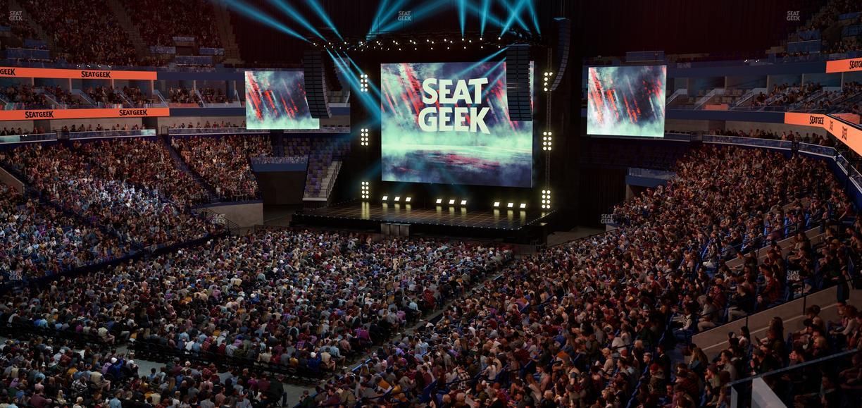 Smoothie King Center - Section Suite 208 Seat View