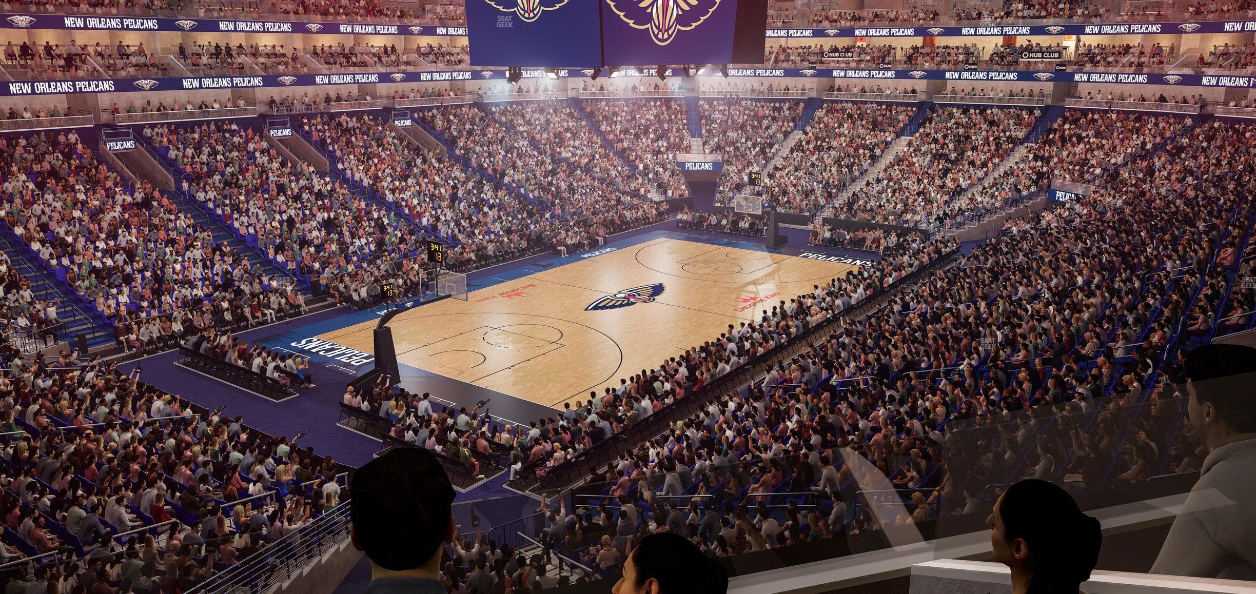 Smoothie King Center - Section Suite 209 Seat View