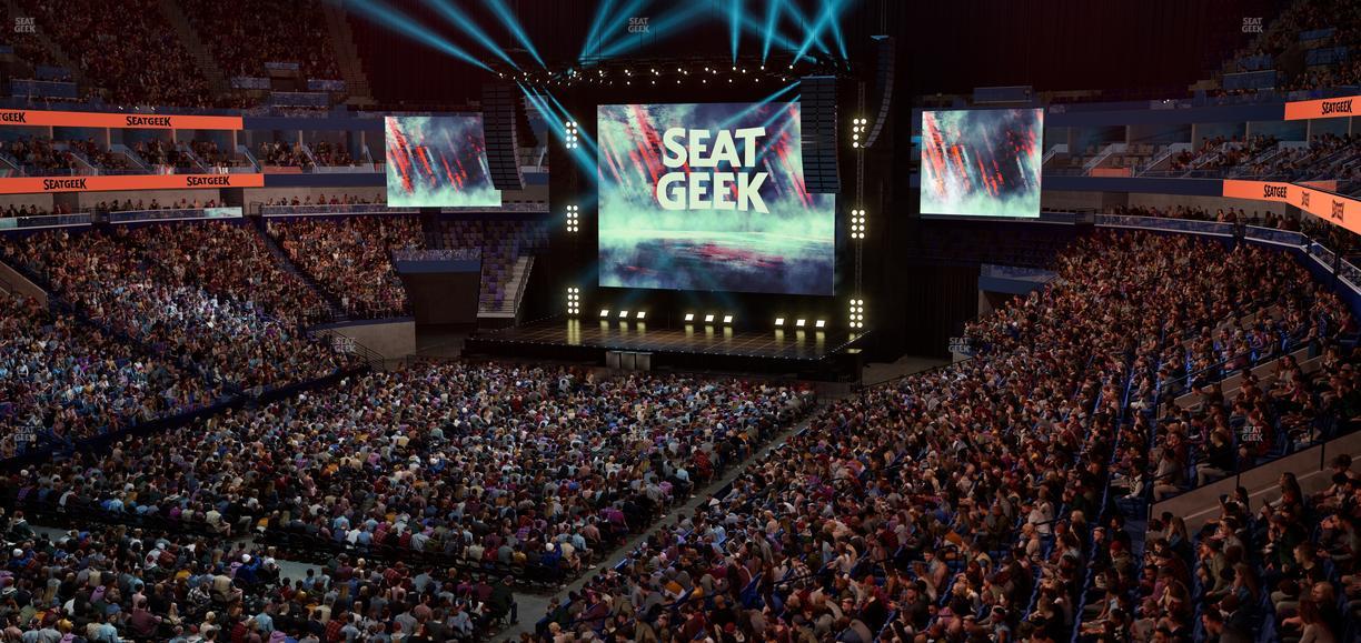 Smoothie King Center - Section Suite 209 Seat View