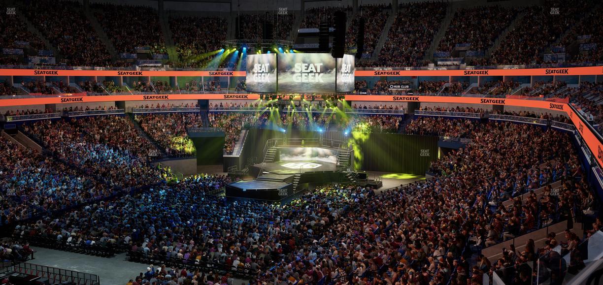Smoothie King Center - Section Suite 209 Seat View