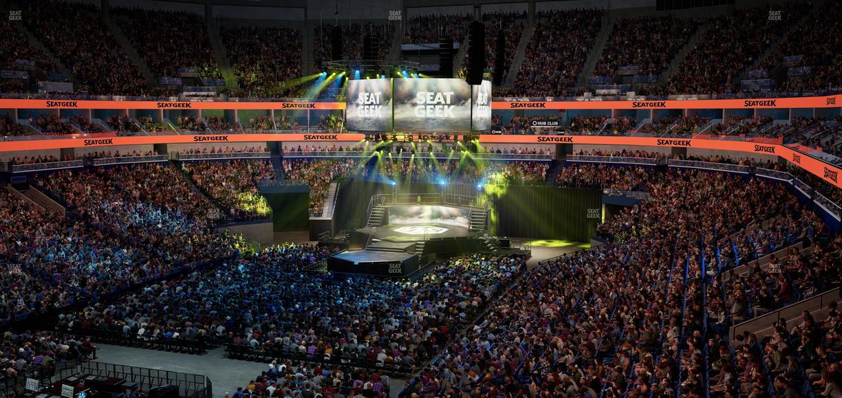 Smoothie King Center - Section Suite 210 Seat View