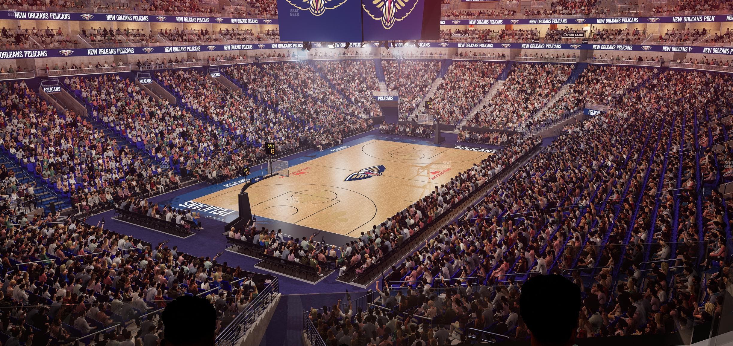 Smoothie King Center - Section Suite 210 Seat View