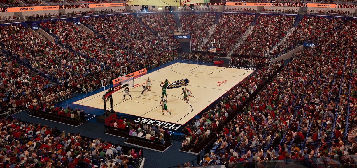 Smoothie King Center - Section Suite 211 Seat View