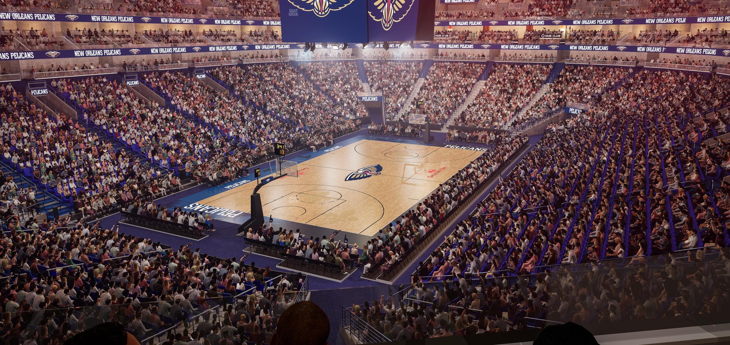 Smoothie King Center - Section Suite 211 Seat View