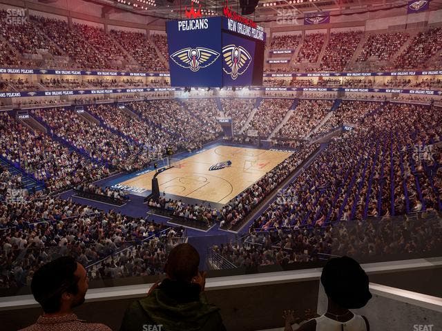 Smoothie King Center - Section Suite 211 Seat View