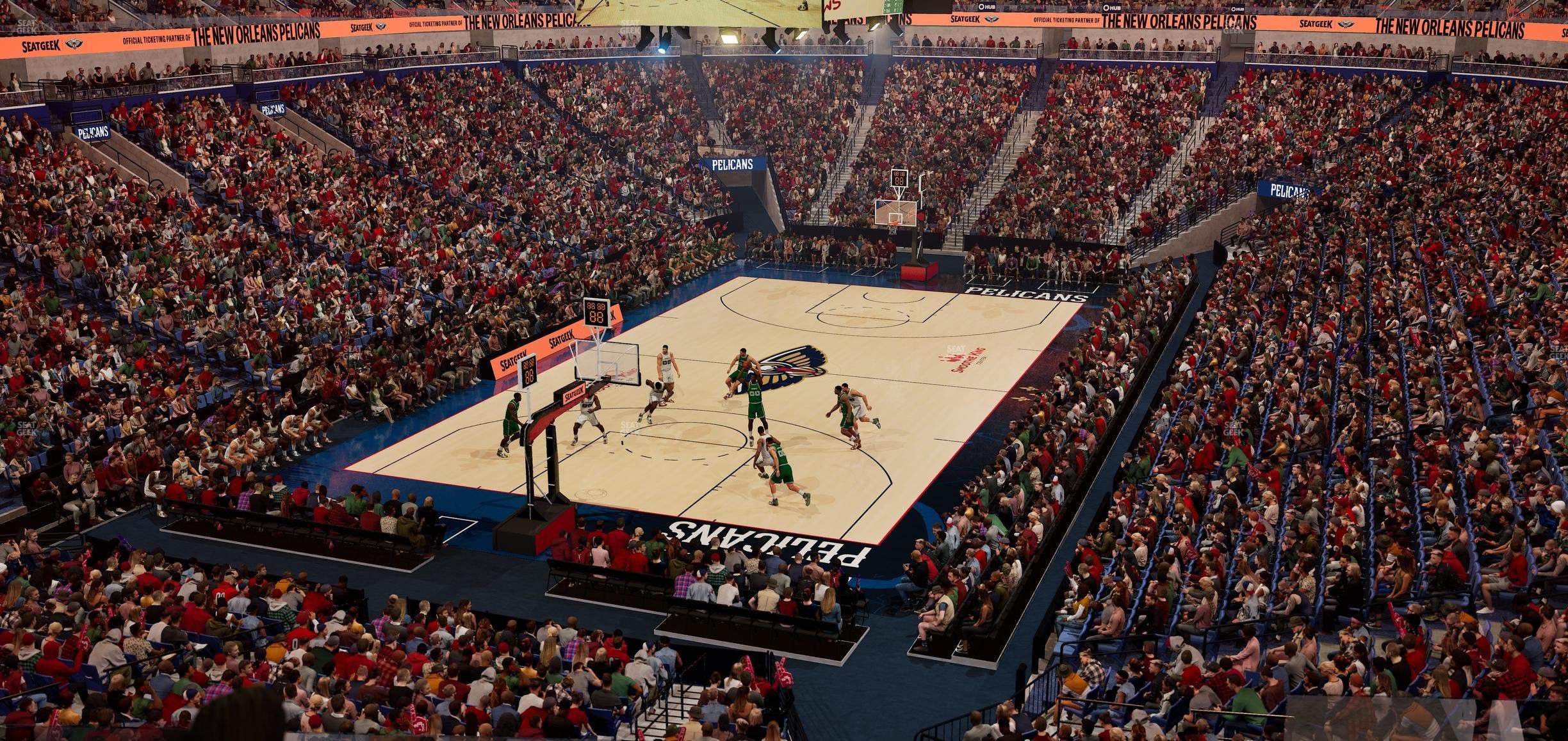 Smoothie King Center - Section Suite 212 Seat View